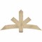 Ekena Millwork Alberta Rough Sawn Timber Gable Bracket, Douglas Fir, 60"W x 30"H x 2"D x 6"F, 12/12 Pitch GBW060X30X0206ALB00RDF - alternate 1